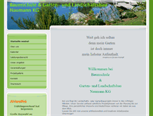 Tablet Screenshot of baumschule-naumann.de